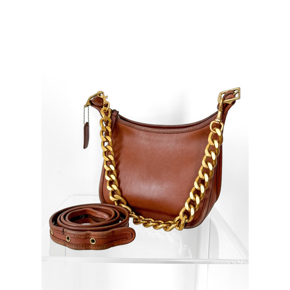 Vintage Coach Janice Legacy British Tan Brown Leather Purse # 9950 - Picture 1 of 16